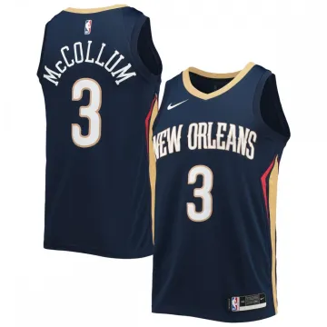 C.J. McCollum New Orleans Pelicans 2021/22 Men's Swingman Jersey - Icon Edition - Navy