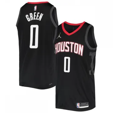 Jalen Green Houston Rockets 2021/22 Heren Swingman Jersey - Statement Edition - Zwart
