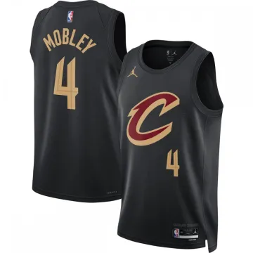 Evan Mobley Cleveland Cavaliers 2022/23 Statement Edition Maillot Swingman Homme - Noir
