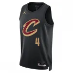 Evan Mobley Cleveland Cavaliers 2022/23 Statement Edition heren swingman shirt – zwart