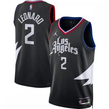 Kawhi Leonard LA Clippers 2022/23 Statement Edition Men's Swingman Jersey - Black