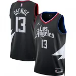 Maglia da uomo Swingman "Statement Edition" dei Los Angeles Clippers di Paul George - Nera Maglia da uomo Swingman "Statement Edition" dei Los Angeles Clippers di Paul George - Nera