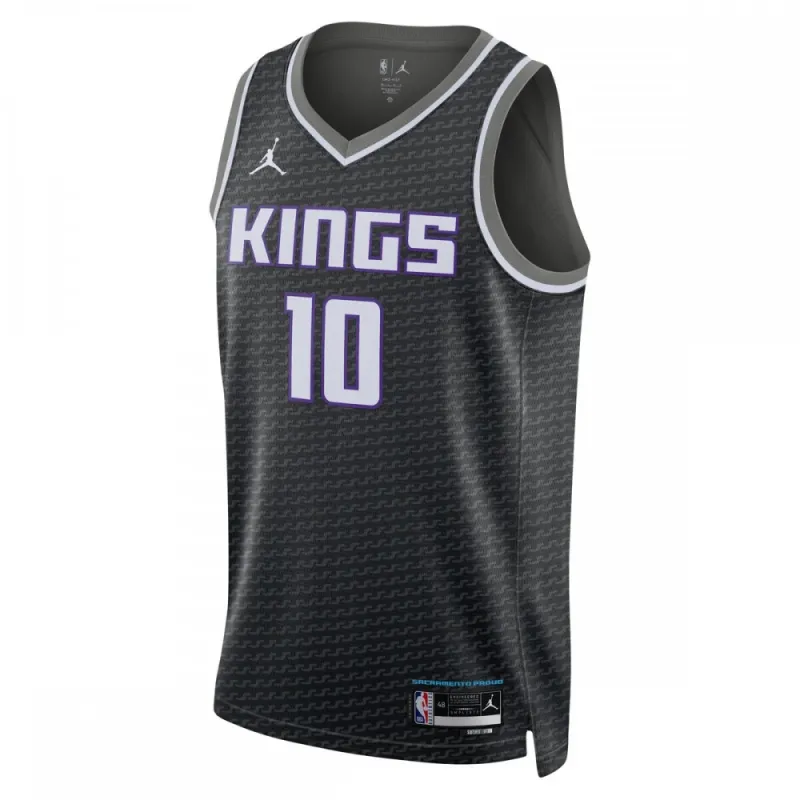 Maglia Swingman da uomo Domantas Sabonis Sacramento Kings 2022/23 Statement Edition – Nera