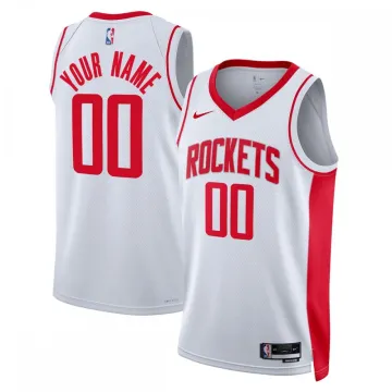 Houston Rockets Unisex 2022/23 Swingman Custom Jersey White - Association Edition