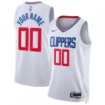 LA Clippers Unisex 2022/23 Swingman benutzerdefinierte Jersey weiß - Verein Edition LA Clippers Unisex 2022/23 Swingman Custom Jersey Weiß - Association Edition
