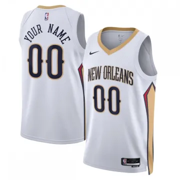 New Orleans Pelicans Unisex 2022/23 Swingman Custom Jersey White - Association Edition