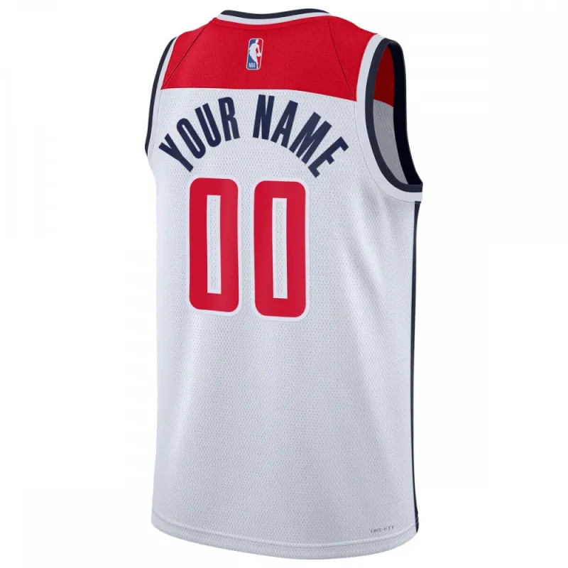 Washington Wizards Nike Unisex 2022/23 Swingman Custom Jersey White – Association Edition