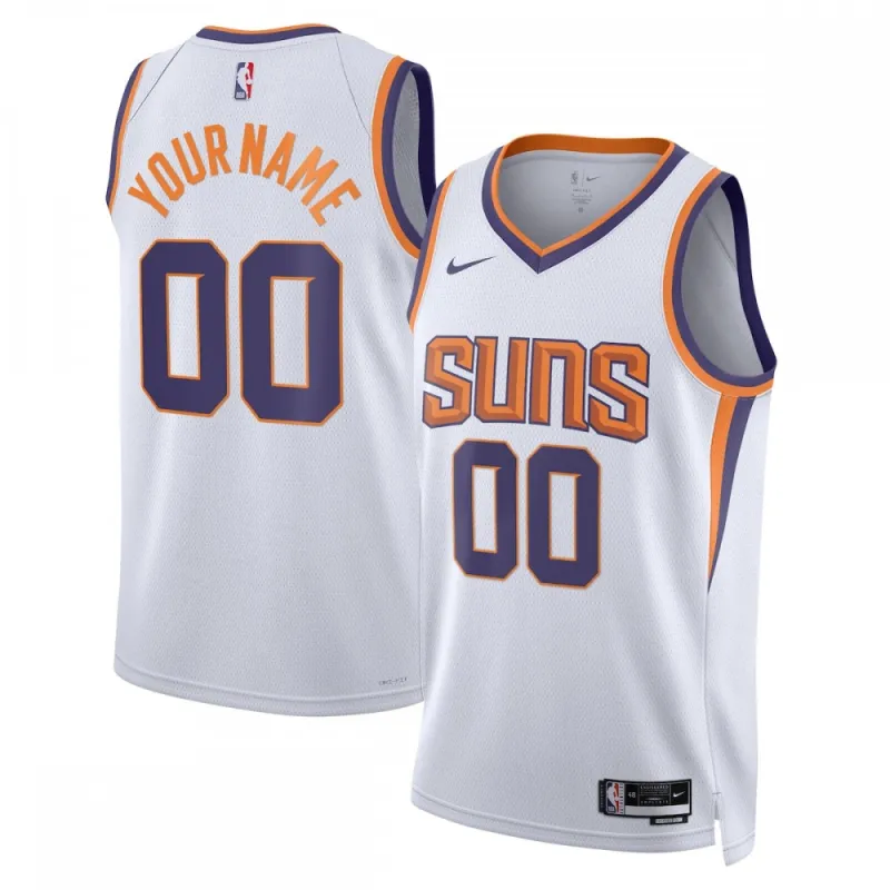 Phoenix Suns Nike Unisex 2022/23 Swingman Custom Jersey White – Association Edition