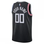 LA Clippers Unisex 2022/23 Maglia Swingman Personalizzata - Edizione Città - Nero