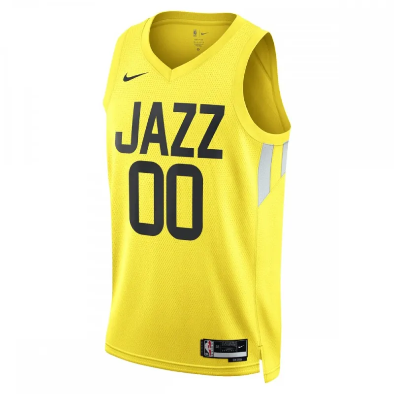 Utah Jazz Unisex 2022/23 Swingman Custom Jersey Gold - Icon Edition
