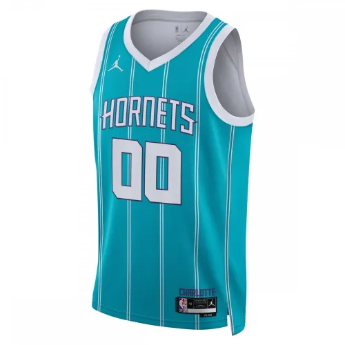 Charlotte Hornets Unisex 2022/23 Swingman Custom Jersey Teal – Icon Edition