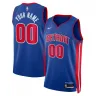 Detroit Pistons Unisex 2022/23 Swingman Custom Jersey Blue - Icon Edition