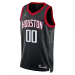 Maglia da ginnastica unisex Houston Rockets Swingman 2022/23 personalizzata – Statement Edition – Nera