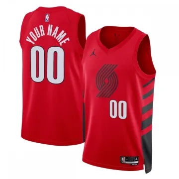 Portland Trail Blazers Maglia personalizzata unisex 2022/23 Swingman - Statement Edition - Rosso