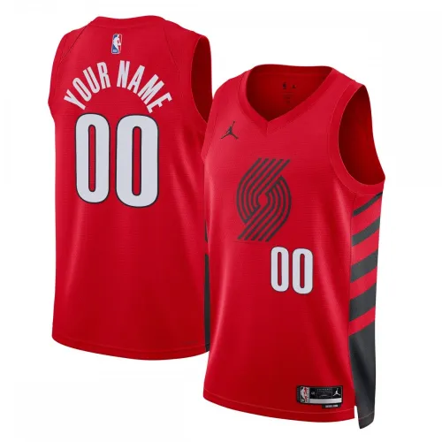 Portland Trail Blazers Unisex 2022/23 Swingman benutzerdefinierte Jersey - Statement Edition - rot