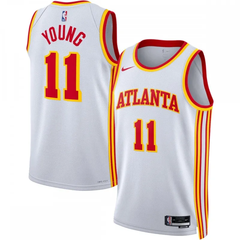 Trae Young Atlanta Hawks Nike Unisex 2022/23 Swingman Jersey – Association Edition – White