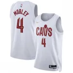Maglia unisex Swingman 2022/23 di Evan Mobley dei Cleveland Cavaliers - Edizione Association - Bianca Evan Mobley Cleveland Cavaliers Unisex 2022/23 Maglia Swingman - Edizione Associazione - Bianco