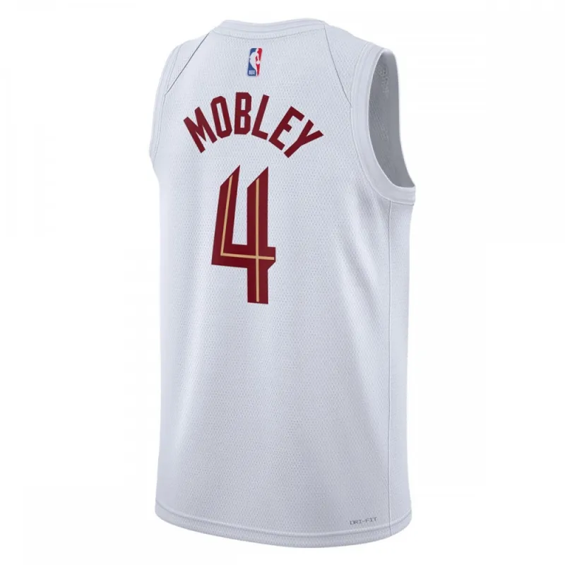 Evan Mobley Cleveland Cavaliers Unisex 2022/23 Maglia Swingman - Edizione Associazione - Bianco