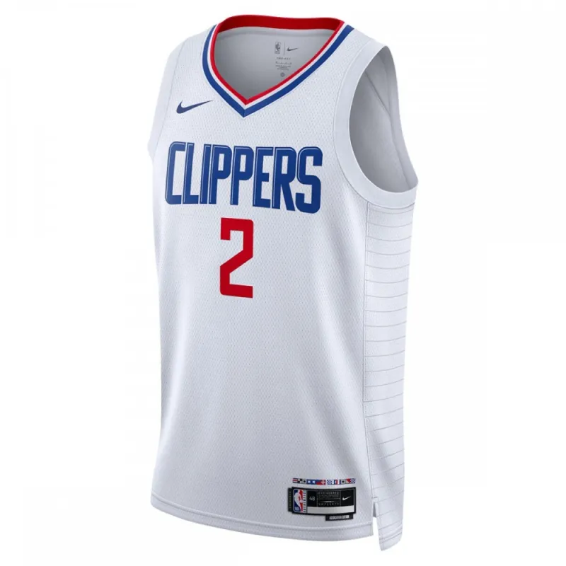 Maglia Swingman unisex Kawhi Leonard LA Clippers 2022/23 – Edizione Association – Bianca