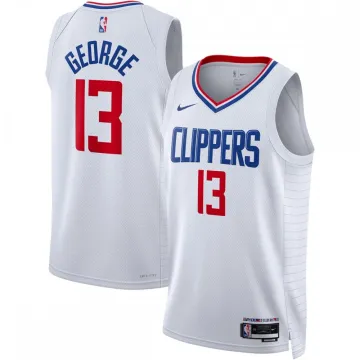 Paul George LA Clippers Unisex 2022/23 Swingman Jersey - Association Edition - White