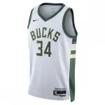 Giannis Antetokounmpo Milwaukee Bucks Unisex 2022/23 Swingman Jersey – Association Edition – Weiß