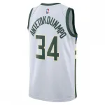 Giannis Antetokounmpo Milwaukee Bucks Unisex 2022/23 Swingman Jersey – Association Edition – Weiß