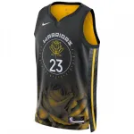 Maillot Swingman unisexe Draymond Green Golden State Warriors 2022/23 – Édition City – Noir