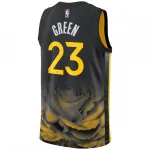 Maillot Swingman unisexe Draymond Green Golden State Warriors 2022/23 – Édition City – Noir