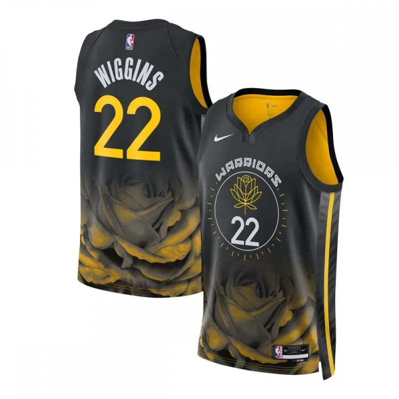 Andrew Wiggins Golden State Warriors Unisex 2022/23 Swingman Jersey - City Edition - Black