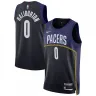 Tyrese Haliburton Indiana Pacers Unisex 2022/23 Swingman Jersey - City Edition - Blue