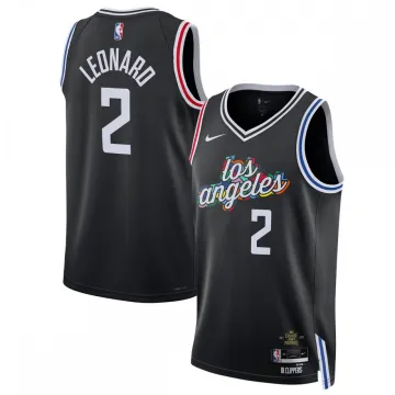 Kawhi Leonard LA Clippers Unisex 2022/23 Swingman Jersey - City Edition - Black