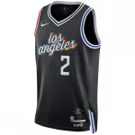 Kawhi Leonard LA Clippers Unisex 2022/23 Swingman Jersey - City Edition - Black