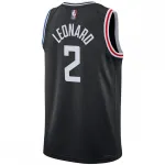 Kawhi Leonard LA Clippers Unisex 2022/23 Swingman Jersey - City Edition - Black