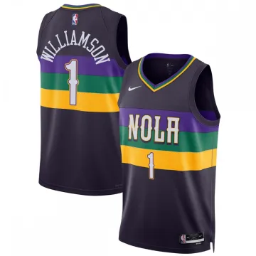 Zion Williamson New Orleans Pelicans Unisex 2022/23 Swingman Jersey - City Edition - Purple