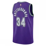 Giannis Antetokounmpo Milwaukee Bucks 2022/23 Men's Swingman Jersey Purple - Classic Edition