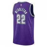 Maglia Swingman da uomo di Khris Middleton dei Milwaukee Bucks 2022/23, colore viola - Edizione Classica