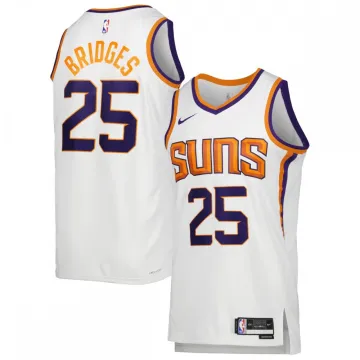 Mikal Bridges Phoenix Suns Unisex 2022/23 Swingman Jersey - Icon Edition - White