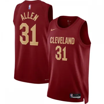 Jarrett Allen Cleveland Cavaliers 2022/23 Maillot Swingman Homme Wine - Icon Edition