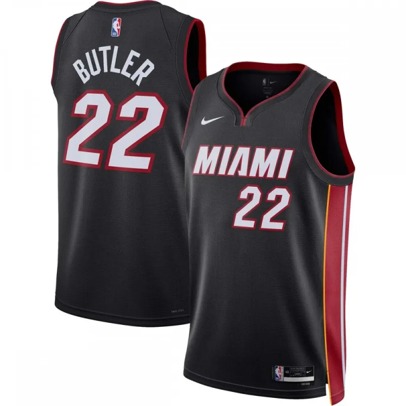Jimmy Butler Miami Heat Unisex 2022/23 Swingman Jersey – Icon Edition – Black