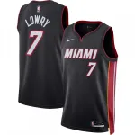 Kyle Lowry Miami Heat Unisex Swingman-shirt 2022/23 – Icon Edition – Zwart
