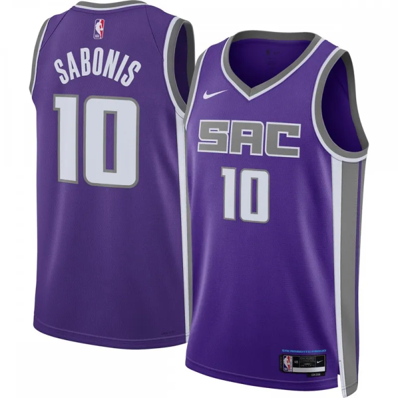 Domantas Sabonis Sacramento Kings Unisex 2022/23 Swingman Jersey - Icon Edition - Purple