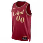 Cleveland Cavaliers Unisex 2023/24 Custom Swingman Jersey - Wine - City Edition