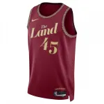 Maglia Swingman unisex dei Cleveland Cavaliers di Donovan Mitchell, stagione 2023/24, colore bordeaux, edizione City Edition.