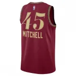 Maglia Swingman unisex dei Cleveland Cavaliers di Donovan Mitchell, stagione 2023/24, colore bordeaux, edizione City Edition.