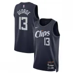 Maglia Swingman Paul George LA Clippers Unisex 2023/24 - Navy - City Edition Paul George LA Clippers Unisex 2023/24 Swingman Jersey - Navy - City Edition