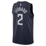 Kawhi Leonard LA Clippers Unisex 2023/24 Maglia Swingman - Navy - City Edition
