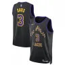 Maillot Swingman unisexe Anthony Davis Los Angeles Lakers 2023/24 - Noir - Édition City