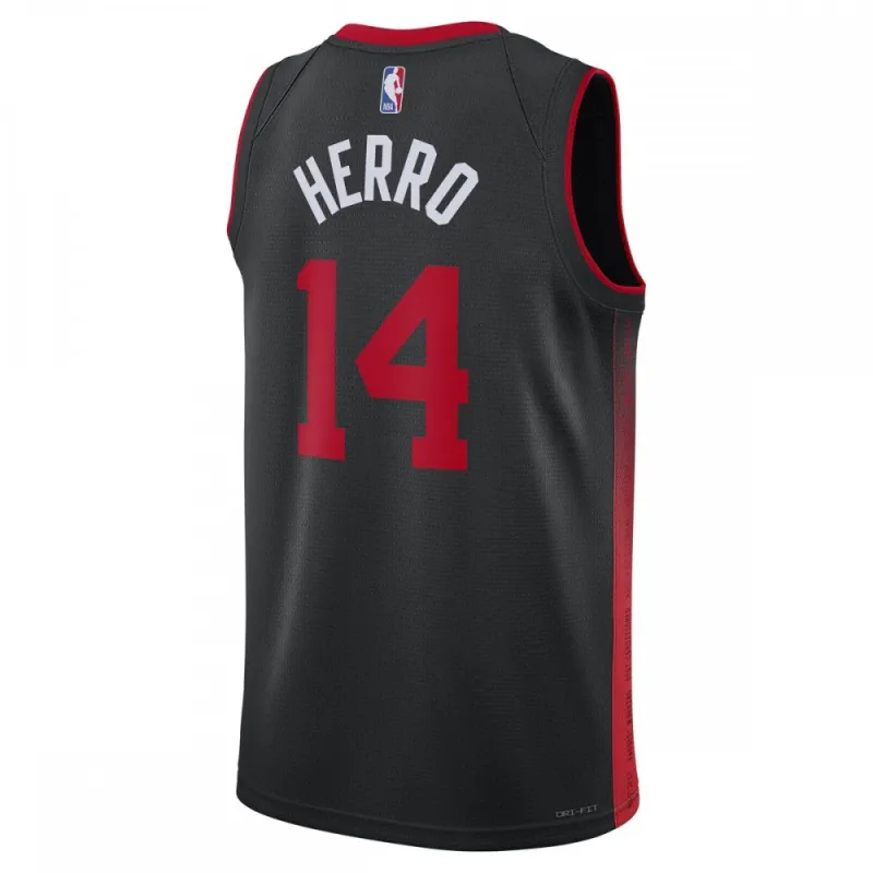 Tyler Herro Miami Heat Unisex 2023/24 Swingman Jersey - Zwart - City Editie
