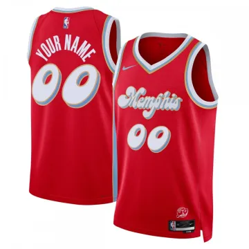 Memphis Grizzlies Unisex 2024/25 benutzerdefinierte Swingman Jersey - Stadt Edition - rot