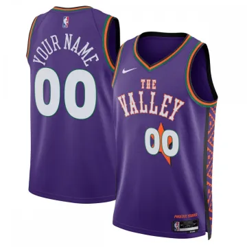 Camisa Swingman personalizada unissex do Phoenix Suns 2024/25 - Edição Cidade - Roxa